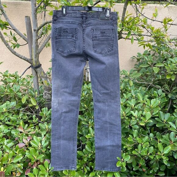 RSQ London Jeans 33 X 32 Skinny Faded Black Denim - Picture 3 of 7